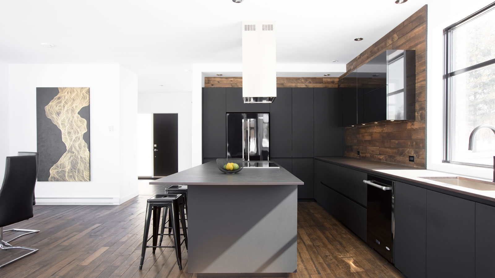 Zone C - Modèle B - Projet immobilier moderne avec maison contemporaine dans nouveau quartier Rive-Sud Québec